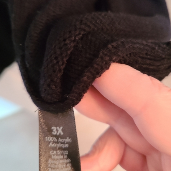 Beautiful sleeveless knee lenghth cardigan 3X - Picture 5 of 5